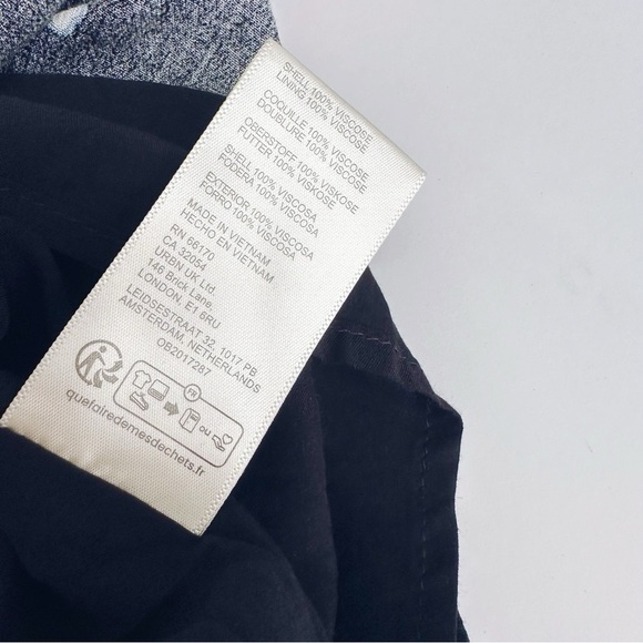 Free People Nora Midi Dress Black Floral - Picture 13 of 13